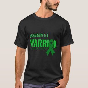 Camiseta Minha filha é um suporte ao Câncer de figado do gu