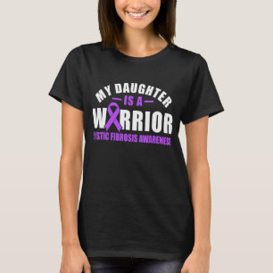 Camiseta Minha Filha É Uma Consciência De Fibrose Cística G