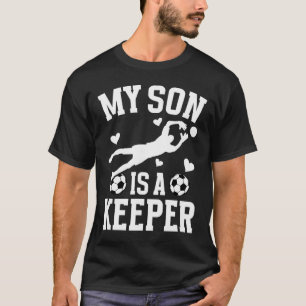 Camiseta Minha Filha É Uma Goleira de Futebol Mãe De Um Gol