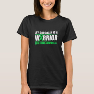 Camiseta Minha Filha É Uma Guerreira Conscientização da Esc