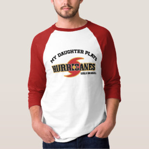 Camiseta Minha Filha Joga Furacões