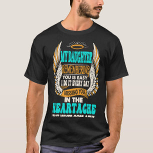 Camiseta Minha Filha Lembrando Que Você É Fácil, Eu Faço Is