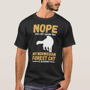 Camiseta Minha Floresta Norueguesa É Alérgica