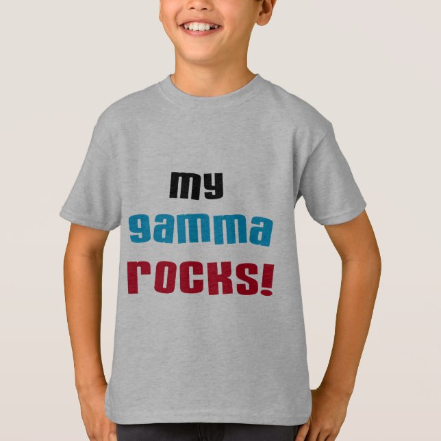 Camiseta Minha Gama Rocks T-shirts e presentes (Frente)