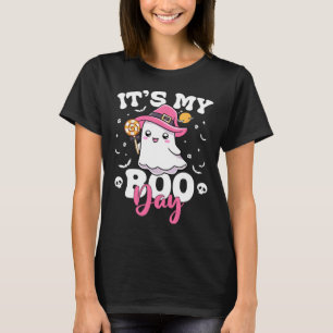 Camiseta Minha Garota Fantasma do Dia das Bruxas
