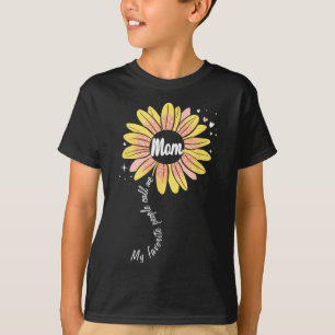 Camiseta Minha Gente Favorita Me Chama de Mãe Girassol Dia