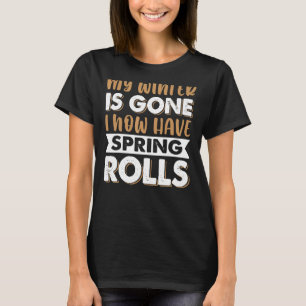 Camiseta Minha Gordura De Inverno Acabou Eu Agora Tenho Rol