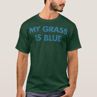 Camiseta Minha grama é azul 1977