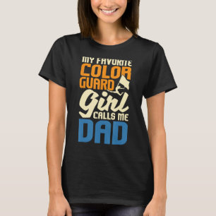 Camiseta Minha Guarda de cor favorita me chama de Pai - Mar