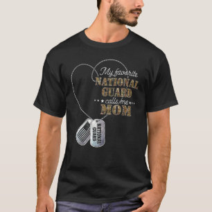 Camiseta Minha Guarda Nacional Favorita Me Chama Mãe Nacion