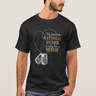 Camiseta Minha Guarda Nacional Favorita Me Chama Mãe Nacion