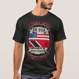 Camiseta Minha História Começou Em Trinidad E Tobago 3