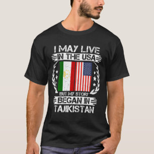 Camiseta Minha História Começou No Tajiquistão