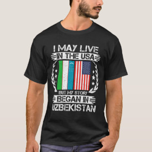 Camiseta Minha História Começou No Usbequistão