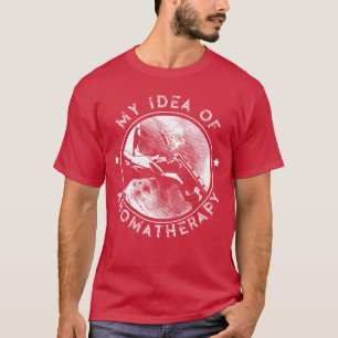 Camiseta Minha Ideia de Aromaterapia Homens Mulheres Esport