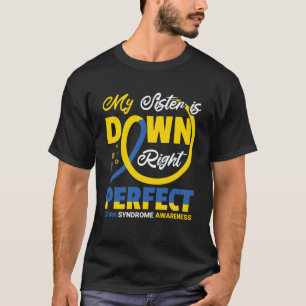 Camiseta Minha Irmã É Totalmente Perfeita, Conscientização