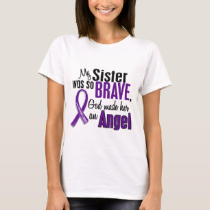 Camiseta Minha irmã é um câncer de pâncreas do anjo