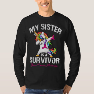 Camiseta Minha IRMÃ É Uma Onu De Consciência Do Cancer De S