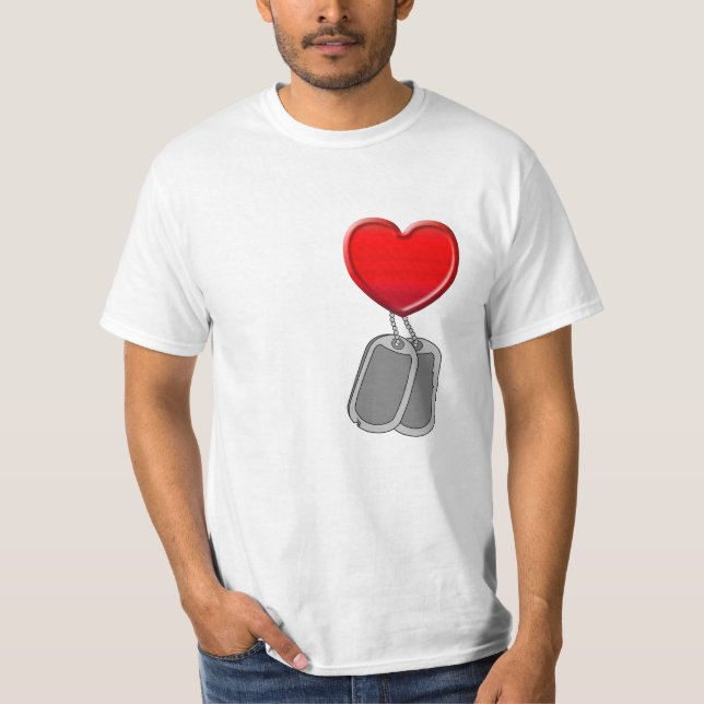 Camiseta Minha irmã veste botas de combate (Frente)