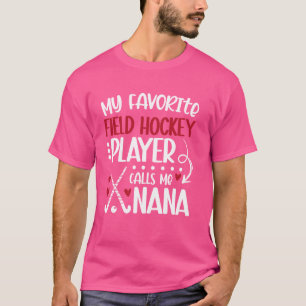 Camiseta Minha Jogadora de Hóquei em Campo Favorita Nana Ho