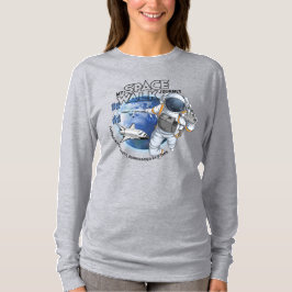 Camiseta Minha jornada de caminhada espacial | Mulheres