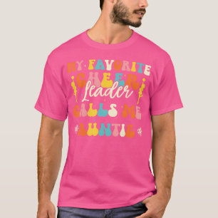 Camiseta Minha líder de torcida favorita me chama de Tia Ch