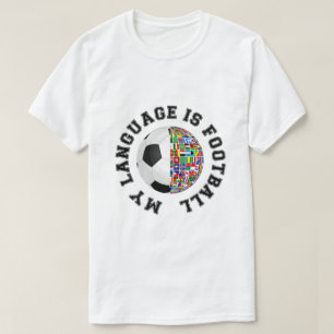 Camiseta Minha Língua é Futebol