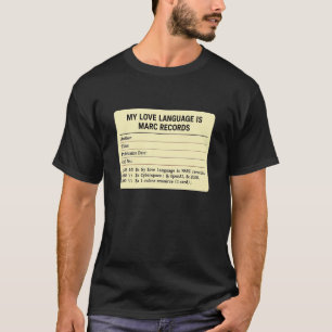 Camiseta Minha Linguagem do Amor é MARC Records Retro Libra