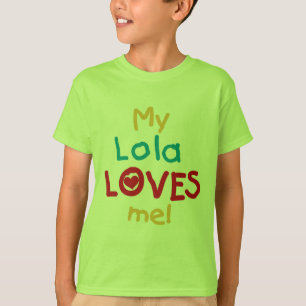 Camiseta Minha Lola me ama T-shirts e presentes