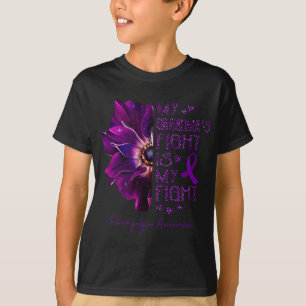 Camiseta Minha Luta De Avós É Minha Luta Contra A Fibromial