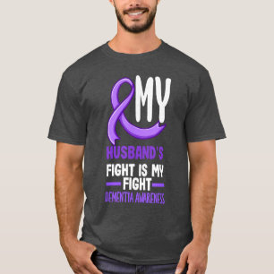 Camiseta Minha Luta de Marido É Minha Luta Conscientização