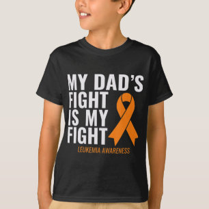 Camiseta Minha Luta de Pais é minha Consciência da Leucemia