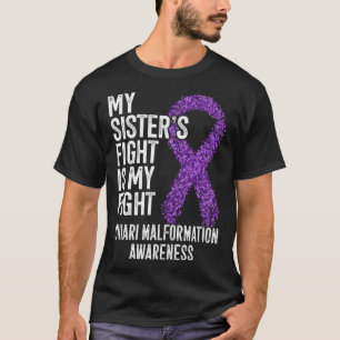 Camiseta Minha Luta Irmã É Minha Luta Contra Malformação Ch