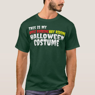 Camiseta Minha Maçã Bobbing Hay Andando Costume De Hallowee
