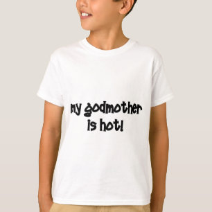 Camiseta Minha madrinha está quente!