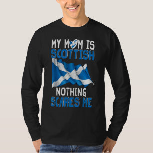 Camiseta Minha Mãe É Escocesa, Nada Me Assusta, Escocês Org