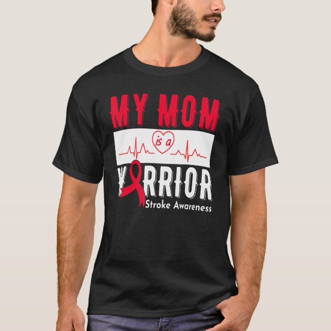 Camiseta Minha Mãe É Um Guerreiro Causando Consciência Caus (Frente)