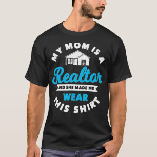 Camiseta Minha Mãe É Uma Agente Imobiliária Aliança Que