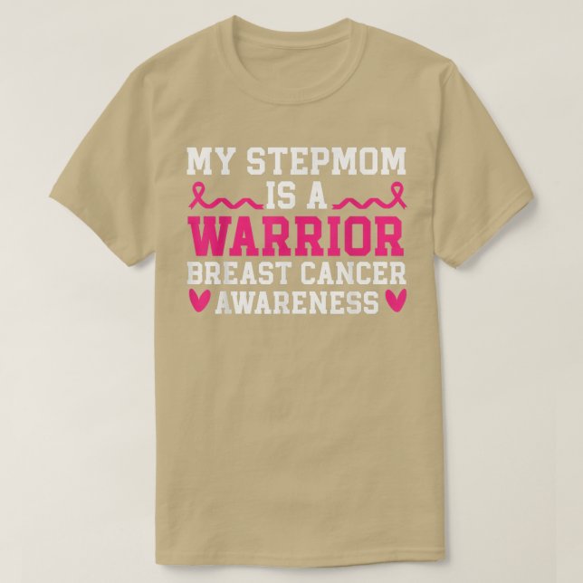 Camiseta Minha Mãe É Uma Cancer De Guerreiros De Cancer Mam (Frente do Design)