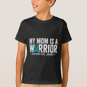 Camiseta Minha Mãe É Uma Guerreira Conscientização da Miast