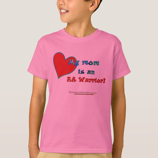 Camiseta Minha mãe é uma guerreira RA (Frente)