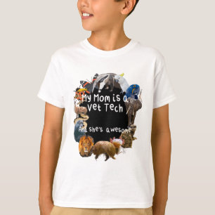 Camiseta Minha mãe é uma técnica de veteranos