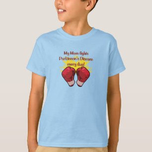 Camiseta Minha mãe luta contra Parkinsons