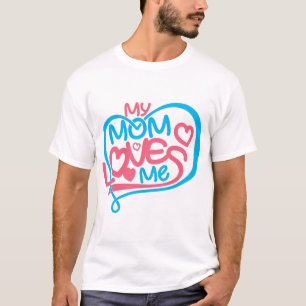 Camiseta Minha Mãe Me Ama Com Roupa de Palavra, Palavra, Id