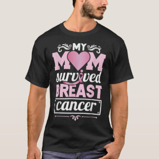 Camiseta Minha Mãe Sobreviveu Ao Sobrevivente Da Consciênci