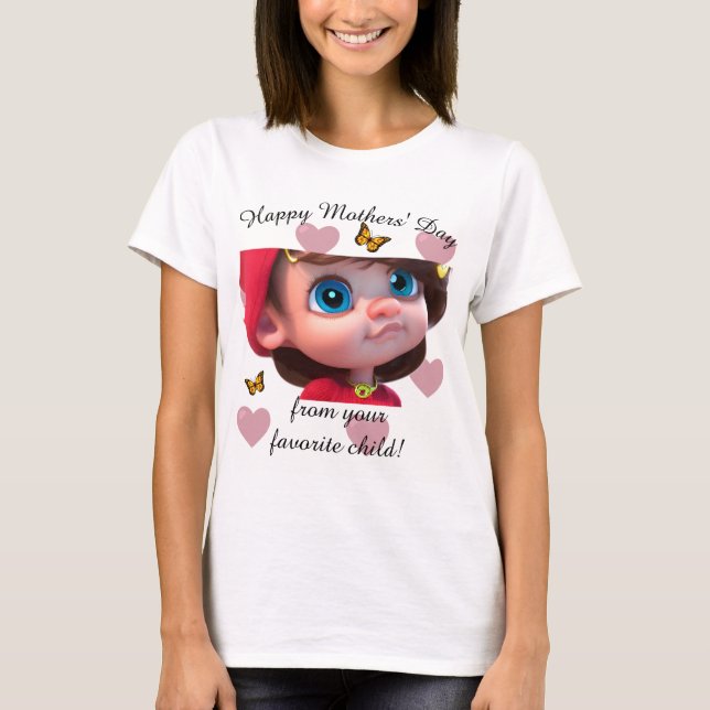 Camiseta Minha mãe super Legal (Frente)