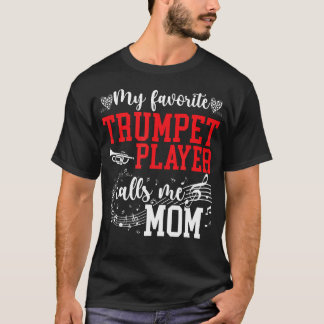 Camiseta Minha Mãe Tocadora de Trompete Favorita Trompete M