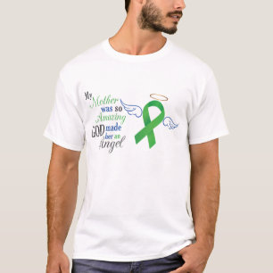 Camiseta Minha mãe um anjo - cancer colagogo