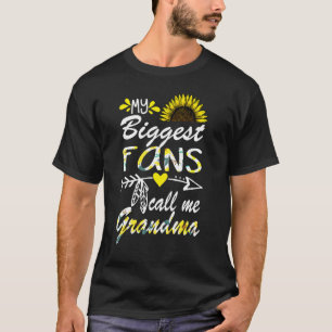 Camiseta Minha Maior Fã Me Chama de Vovó Vovó  Dia Das Mães