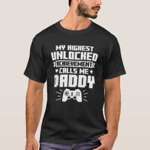 Camiseta Minha mais alta conquista desbloqueada me chama de